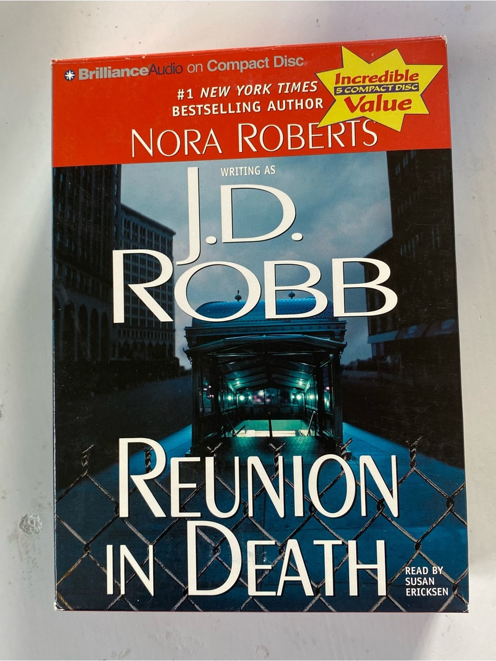 Reunion in Death by J. D. Robb (2002, Compact Disc Set)